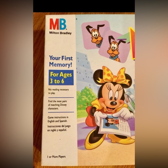 DISNEY VTG 90 Mickey Mouse Collectable Memory Game - Picture 3 of 9